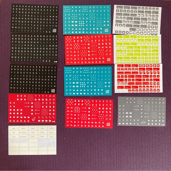 Moleskine Office Moleskine Journalplanner Stickers Poshmark